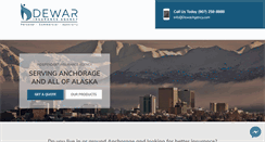 Desktop Screenshot of dewarinsuranceagency.com